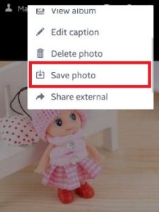 Cómo guardar fotos de Facebook en un teléfono Android