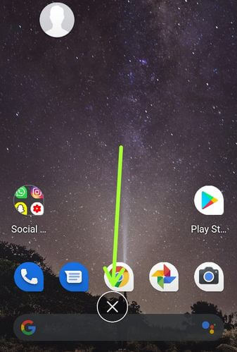 Desactiva las notificaciones de Bubble Messenger en Android
