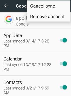 Elimina la cuenta de Google de tu dispositivo Android