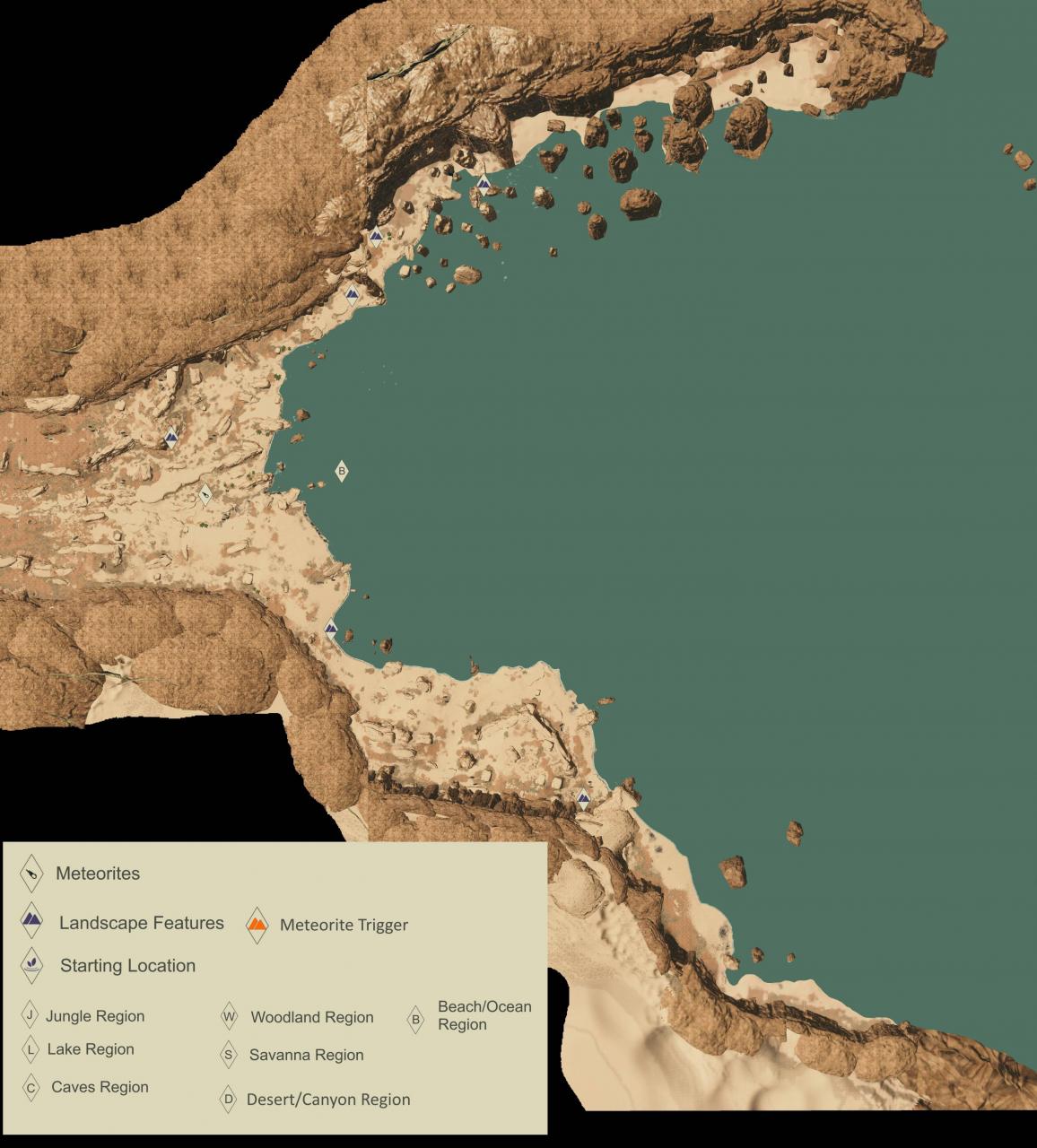 Ancestors: The Humankind Odyssey Mapa mundial y guía básica de elaboración