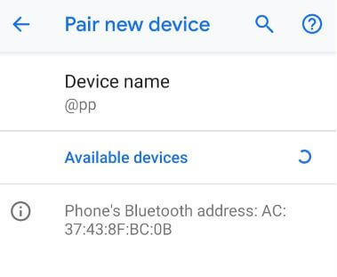Cómo no funciona Bluetooth en Pixel 3 XL