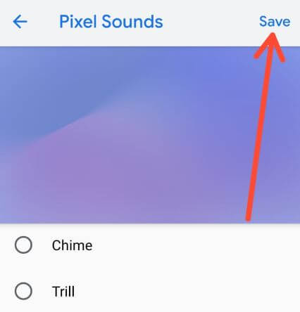 Cómo cambiar el sonido de notificación de Google Pixel