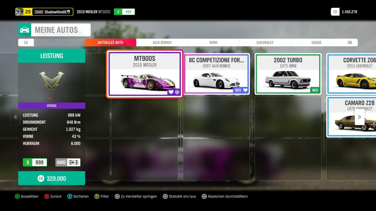Forza Horizon 4 El auto más rápido para principiantes