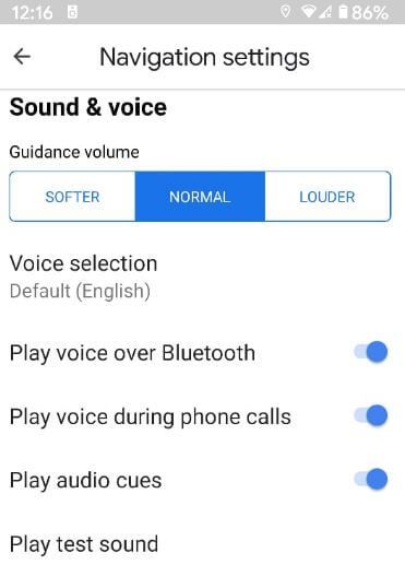 Arreglar la navegación por voz de Google Maps que no funciona en Android