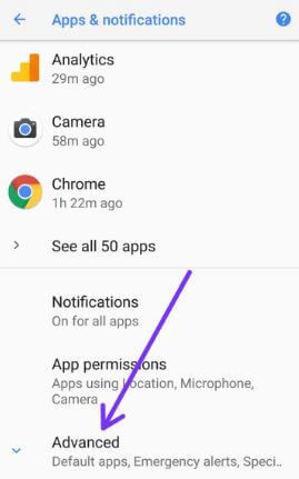 Cómo deshabilitar las aplicaciones de acceso de usuario en Android Oreo