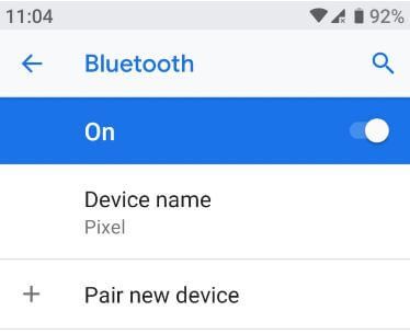 Cómo resolver problemas de Bluetooth que no funciona en Android 9 Pie