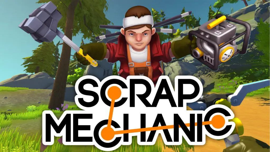 Scrap Mechanic Cómo actualizar cosas (Craft Bot, motores, pistones, asientos, controladores)