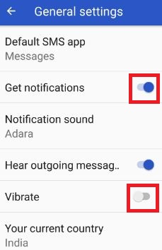 Publicar notificaciones de mensajes de texto en Android Nougat
