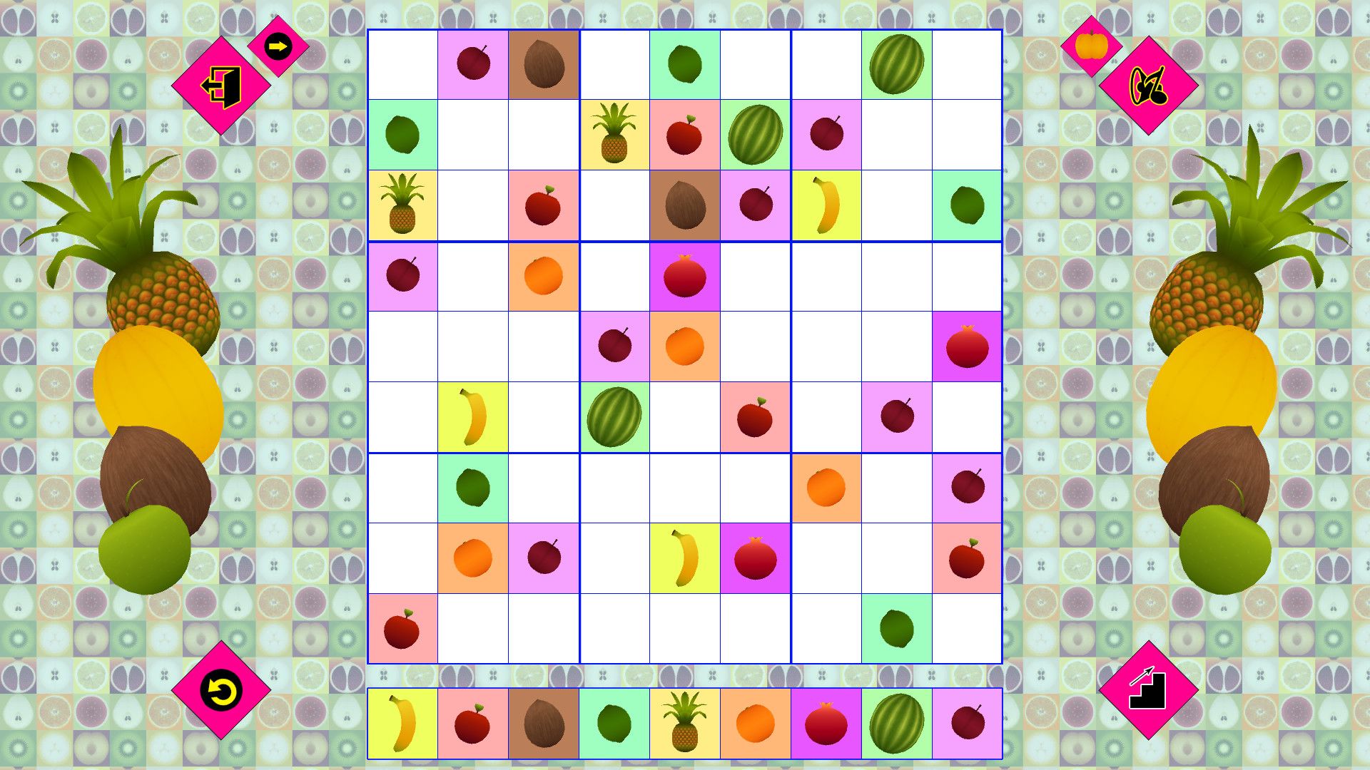 Fruit Sudoku: una guía para principiantes