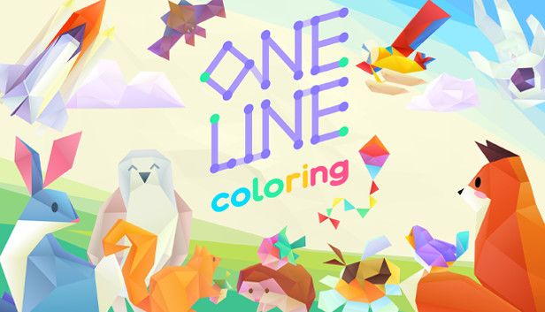 One Line Coloring Finalización de nivel completo y logros (todos los 100 niveles)