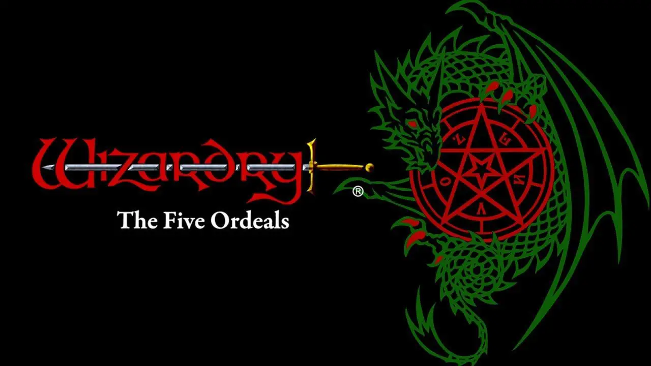 Wizardry: The Five Ordeals Hijos del Rey Selene Mapas