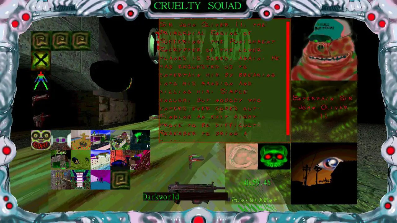 Guía de ubicaciones de niveles secretos de Cruelty Squad