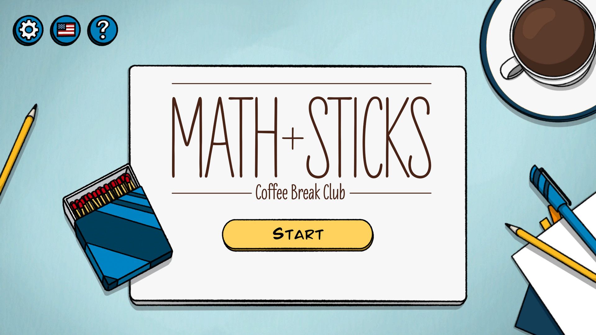 Math + Sticks – Coffee Break Club Guía de todas las soluciones