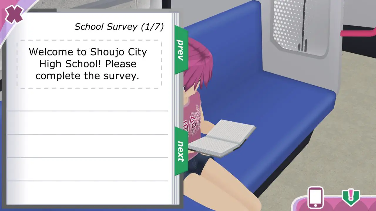 Guía de encuestas escolares de la ciudad de Shoujo (puntos de habilidad)