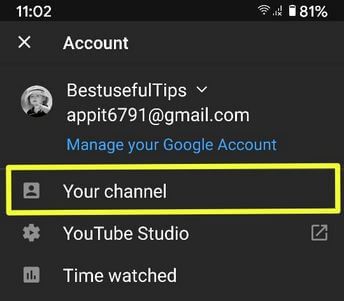 Cómo cambiar el nombre del canal de YouTube en Android y PC de escritorio