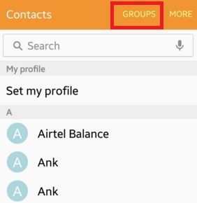 Cómo crear un grupo de contactos para Android Lollipop 5.1, 6.0, 7.0