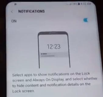 Cómo ocultar contenido confidencial en la pantalla de bloqueo del Galaxy Note 9