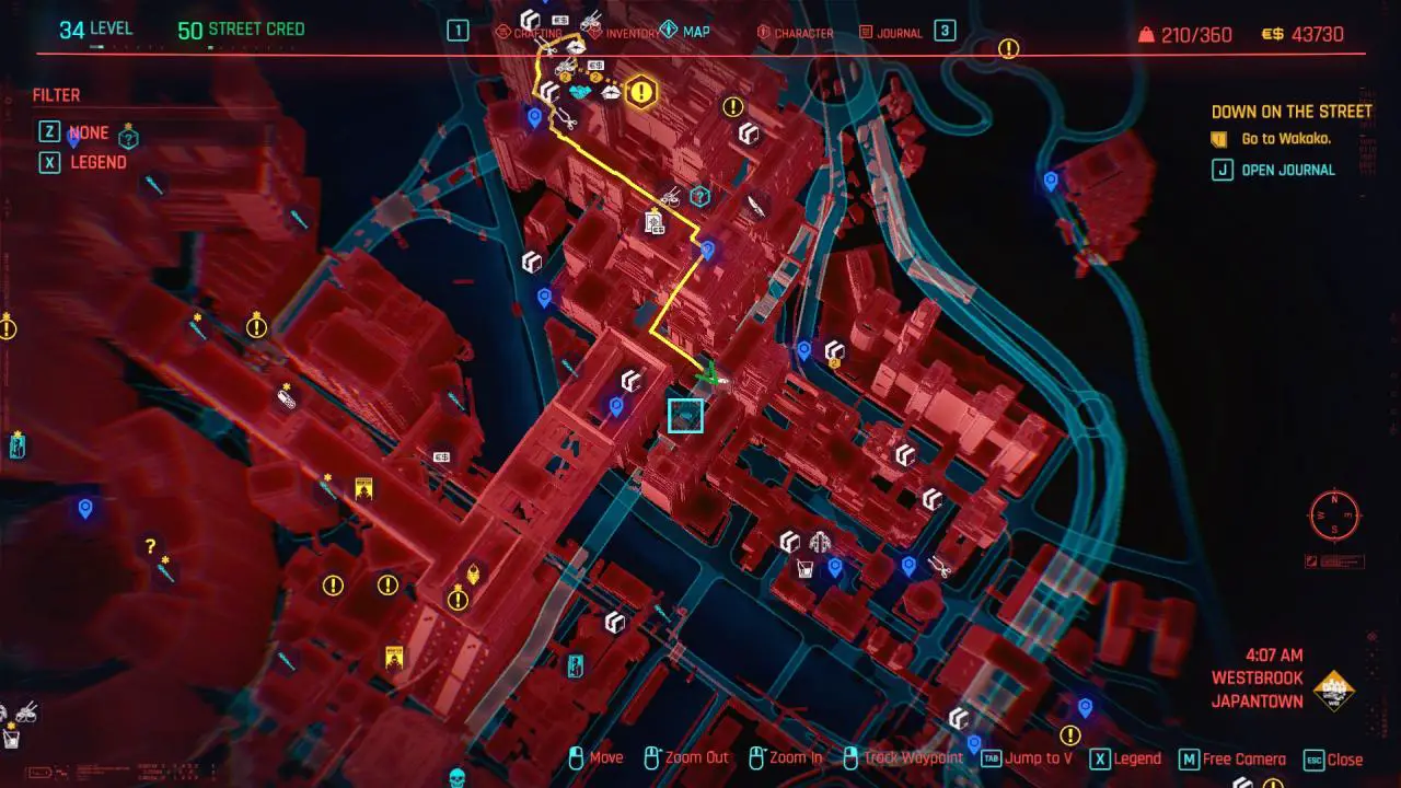 Guía de ubicaciones de Cyberpunk 2077 Perk Shard
