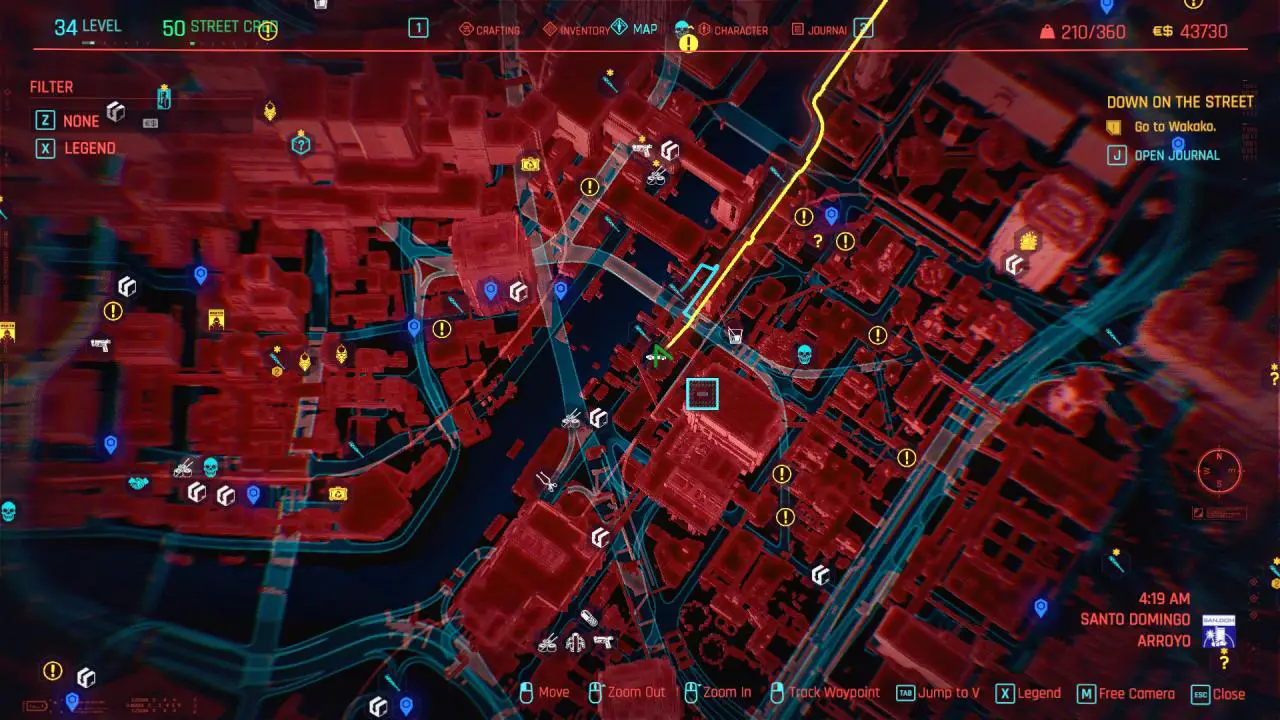 Guía de ubicaciones de Cyberpunk 2077 Perk Shard