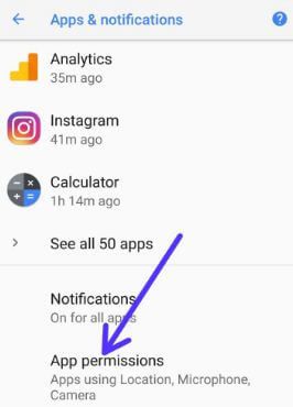 Cómo deshabilitar el seguimiento de ubicación en Android Oreo