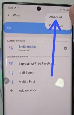 Cómo habilitar el modo de ahorro de energía wifi en el Galaxy Note 10 Plus
