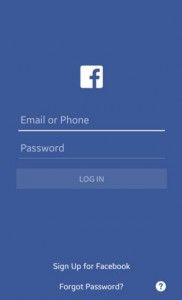 Cómo restablecer la contraseña de Facebook olvidada usando la aplicación de Android