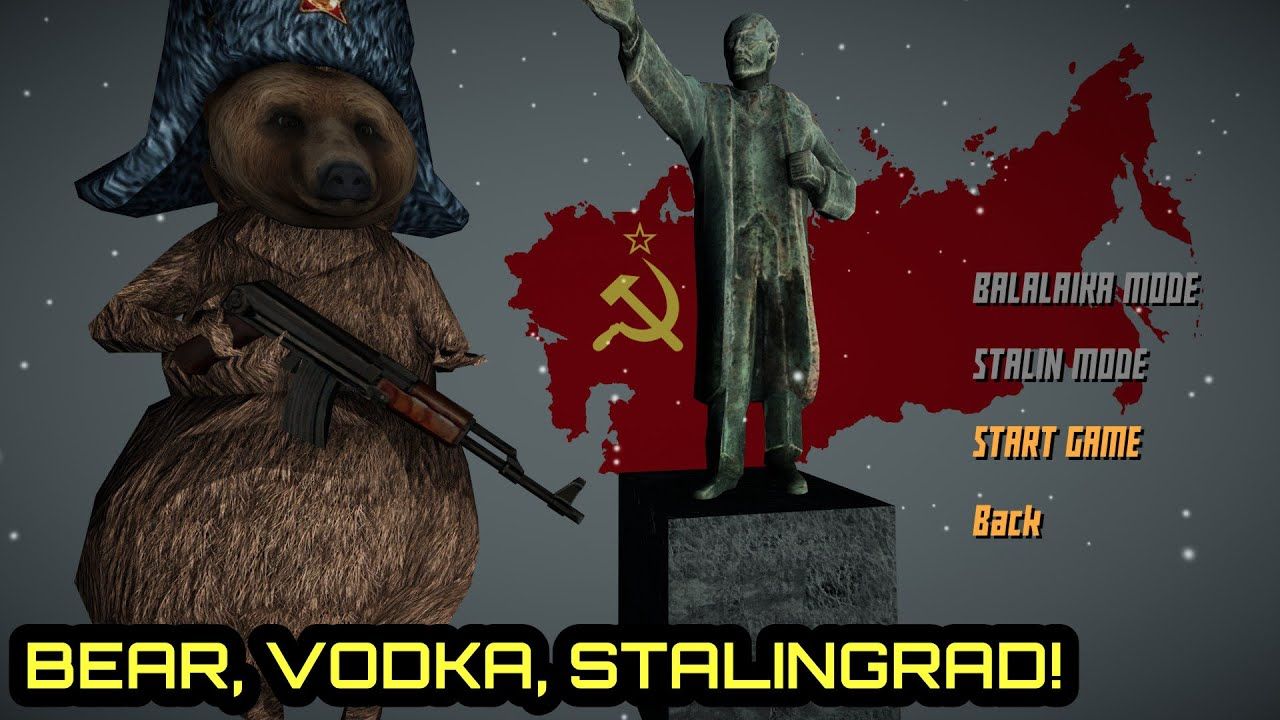 BEAR, VODKA, STALINGRAD!: Cómo matar nazis