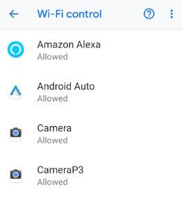 Cambiar la contraseña del punto de acceso móvil en Android 9 Pie