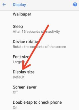 Cómo cambiar el tamaño de los iconos en Google Pixel 3 XL, 3, 3a XL, 3a, 2 XL, 2