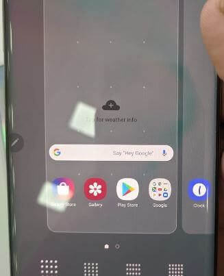 Cómo cambiar el tamaño del ícono de aplicaciones en Samsung Note 10 plus