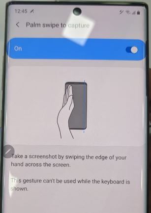 Cómo tomar una captura de pantalla en Samsung Galaxy Note 10 Plus y Note 10