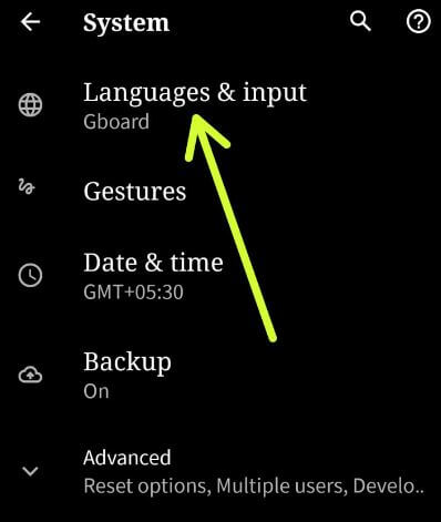 Cómo cambiar el idioma en Android 10