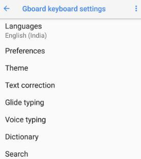 Cómo cambiar el tema del teclado en Android Oreo