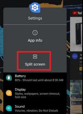 Cómo usar la pantalla dividida en Android 8.0 y 8.1 Oreo