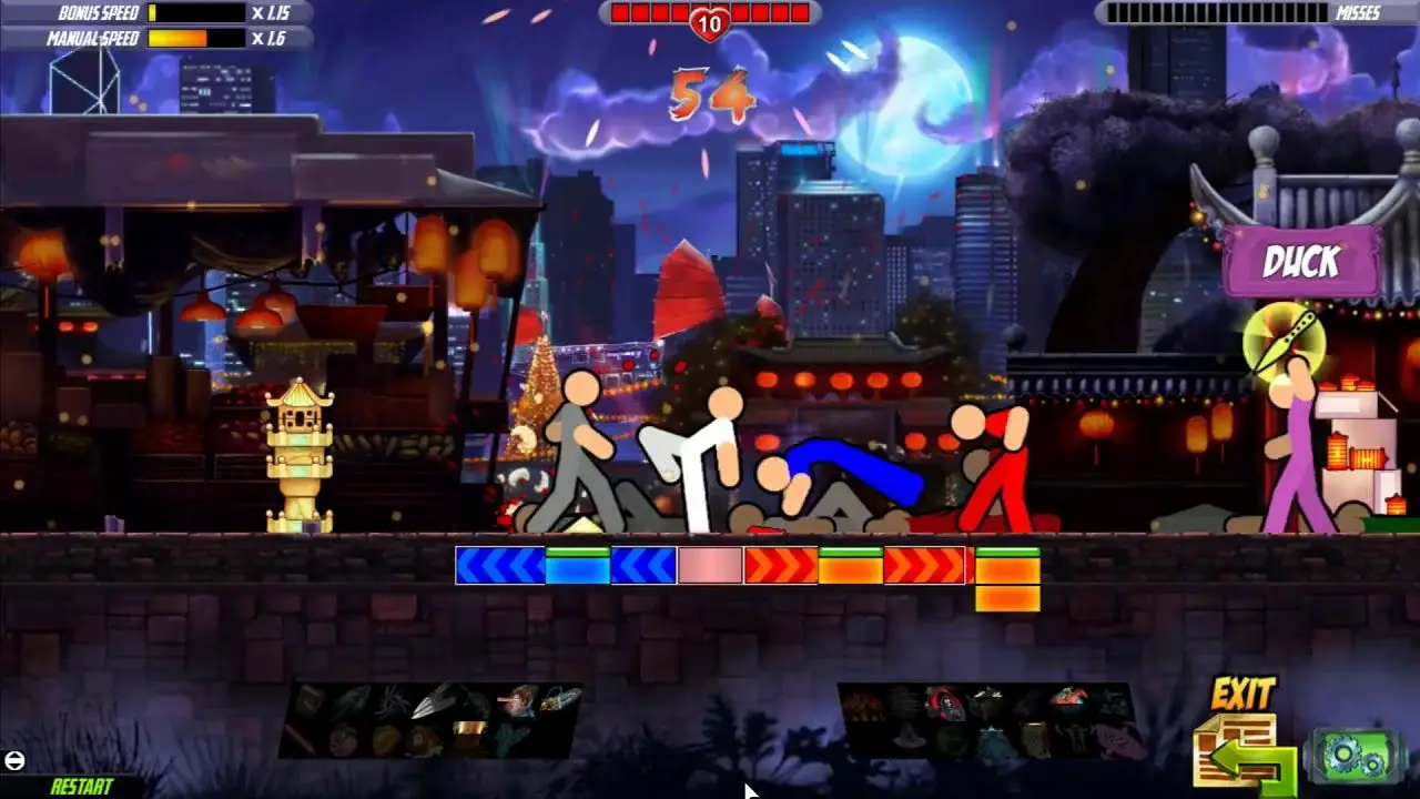 One Finger Death Punch 2: Cómo habilitar el reproductor de música en el juego