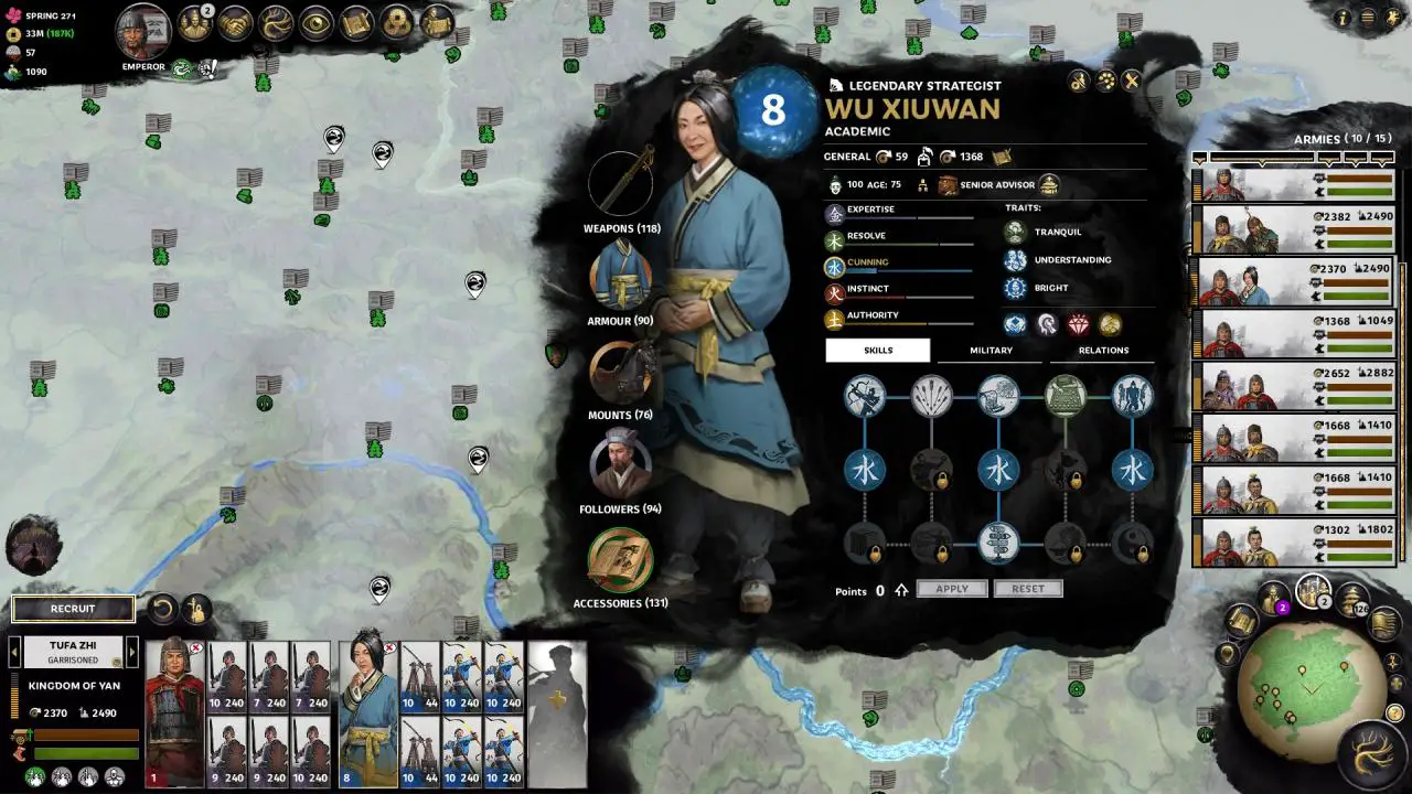 Total War: THREE KINGDOMS - 100 % de logros