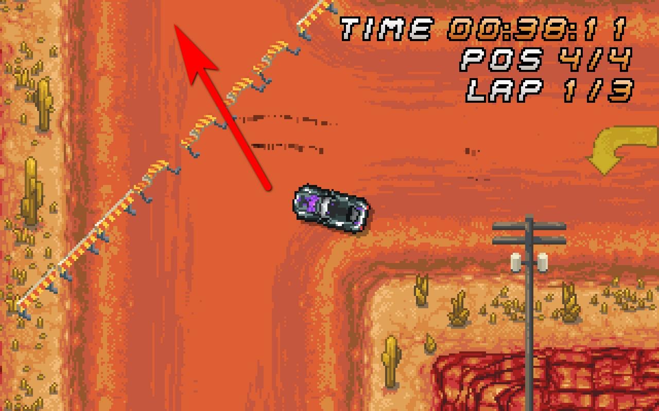Super Arcade Racing: Guía de niveles secretos